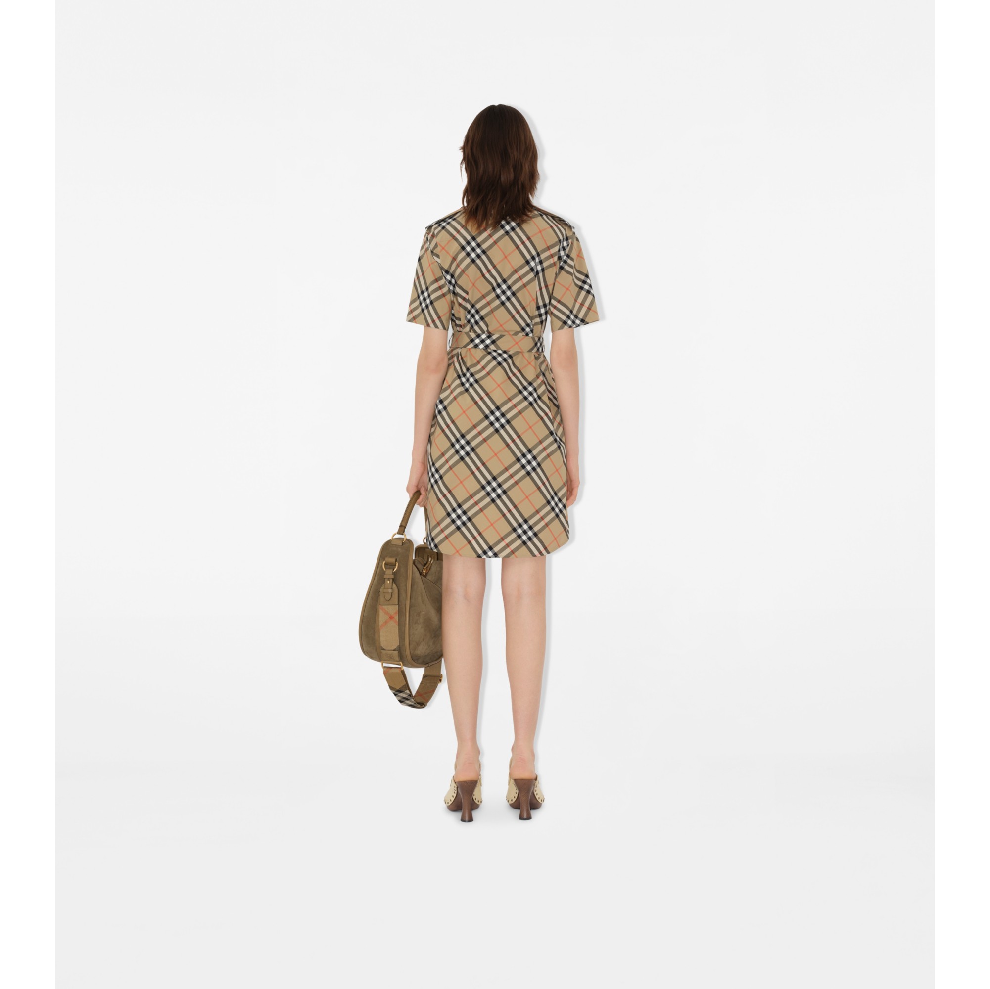 burberry check cotton shirt dress , Size: 0 I'm sorry Available through Bridal and Color:Lilac/Silver perfect for any casual Burberry mytheresa