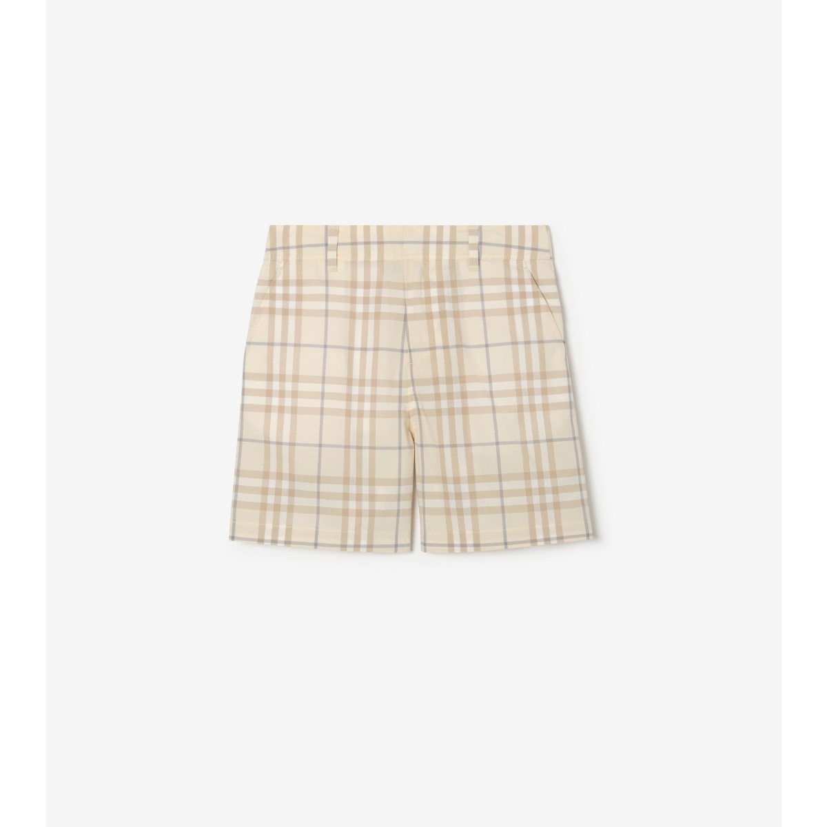  Check Cotton Shorts