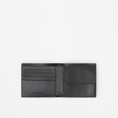 vintage check international bifold wallet