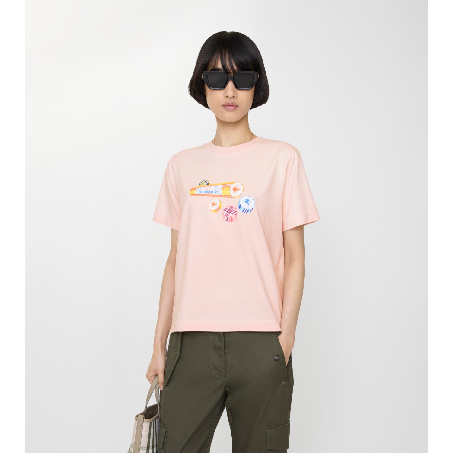 T-shirt in cotone Candy Rock