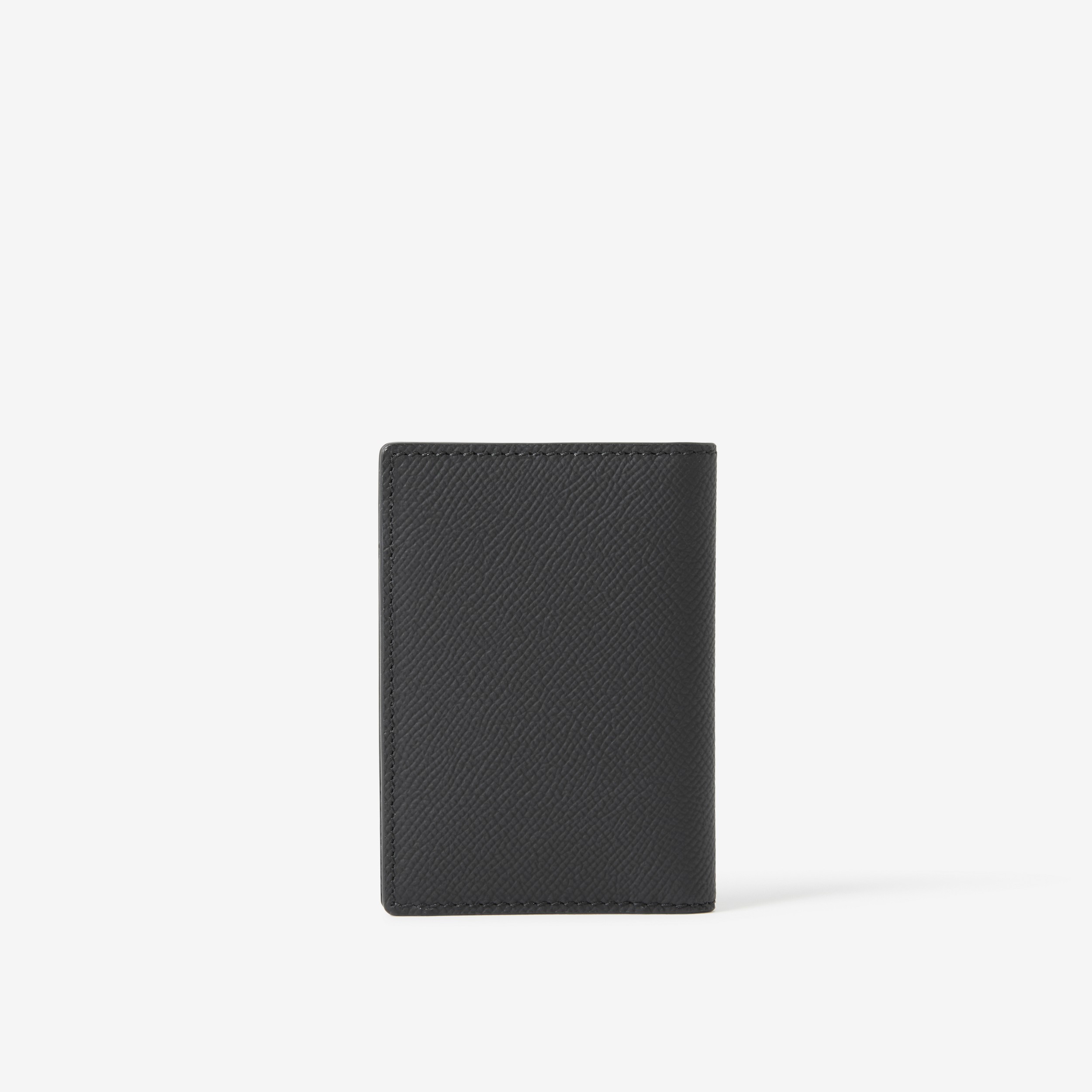 그레이니 레더 TB 폴딩 카드 케이스 (블랙/블랙) - 남성 | Burberry® - 3