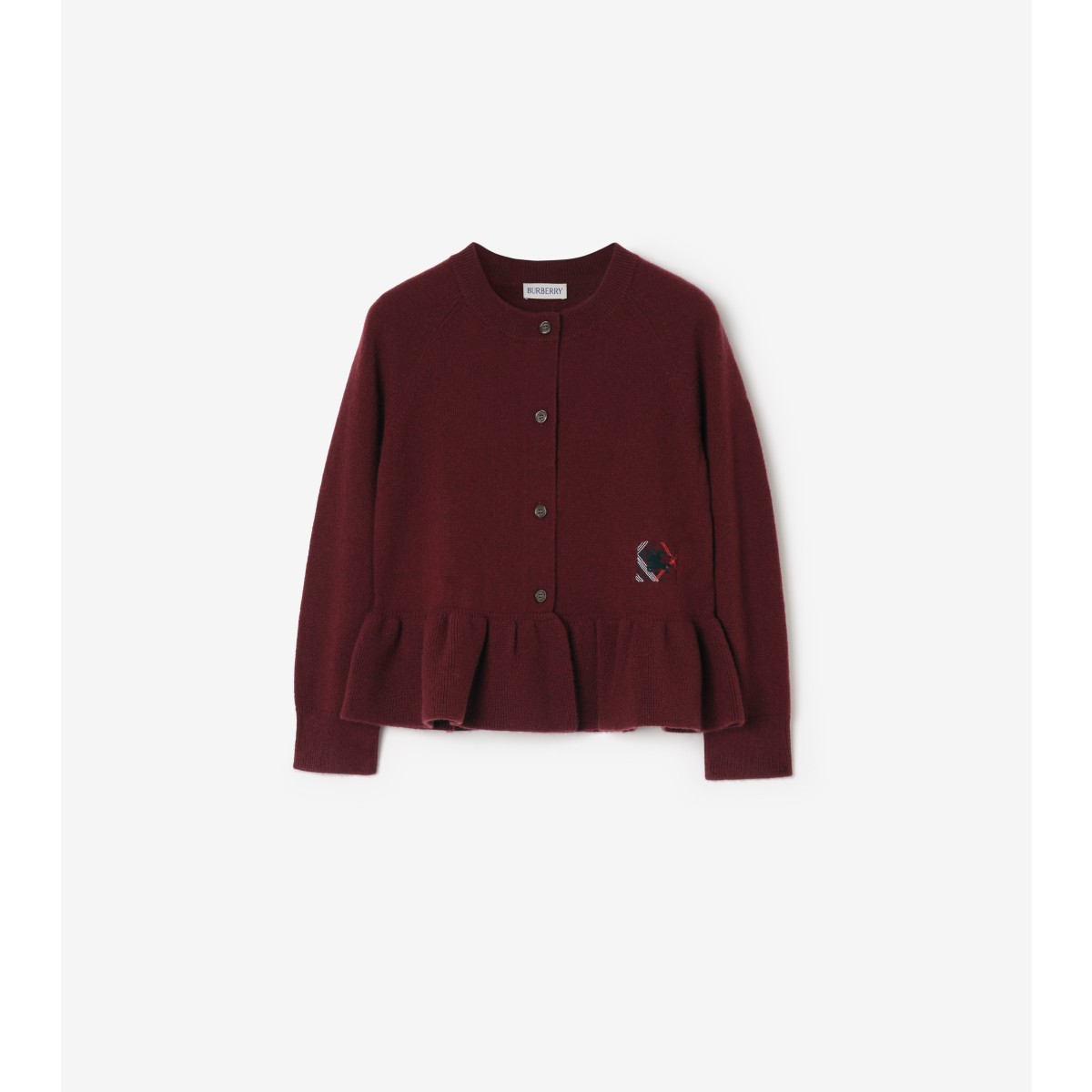  Embroidered Cashmere Cardigan