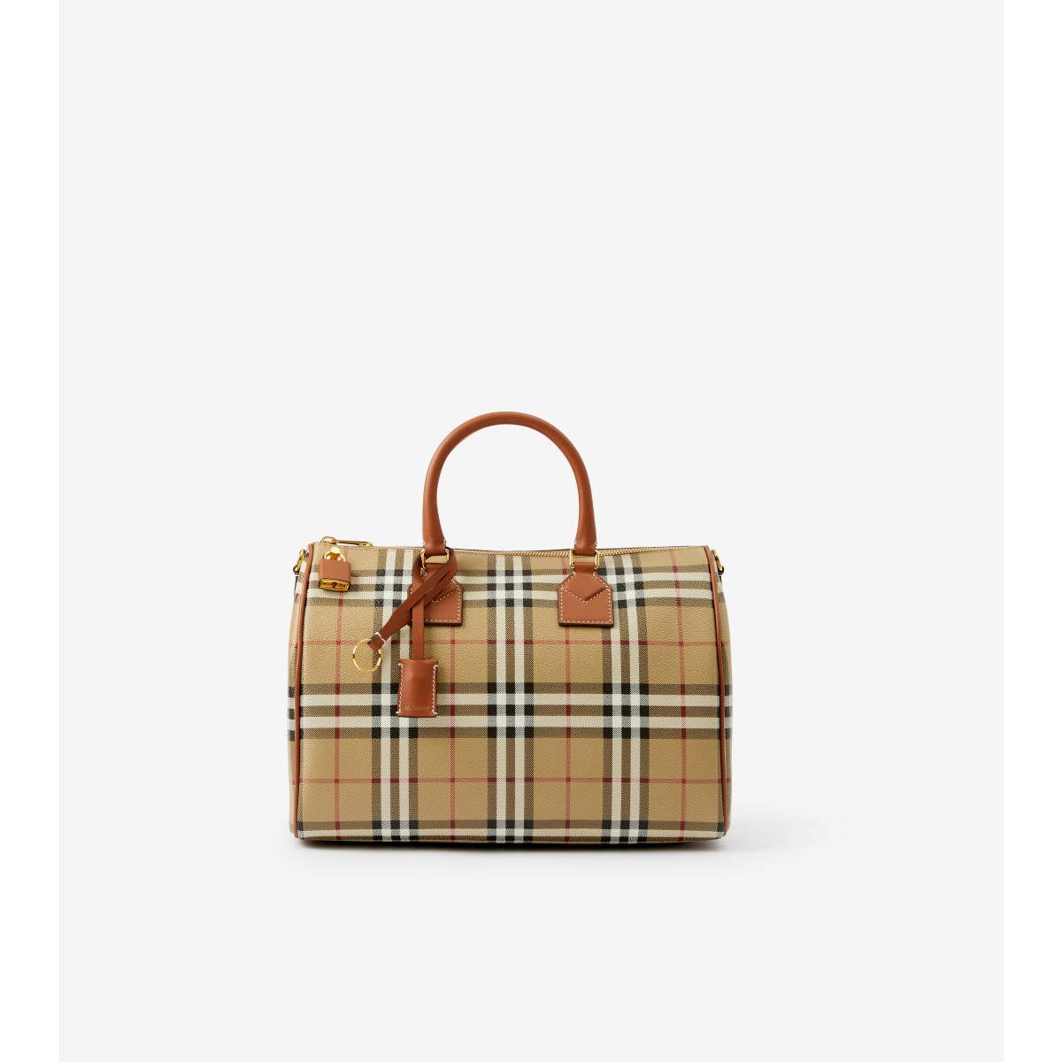  Check Medium Bowling Bag