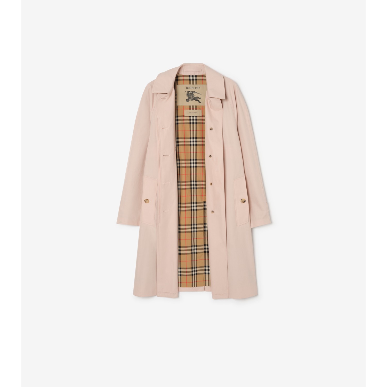 Mid-length Tropical Gabardine Camden Car Coat - thumbnail 9