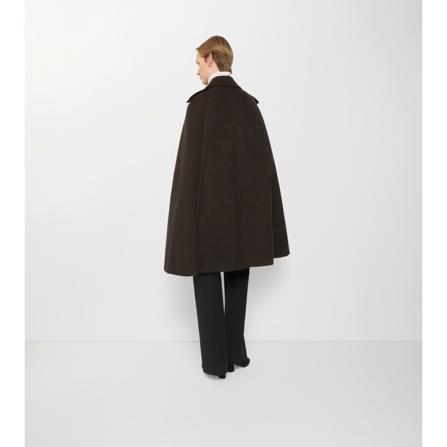 Cashmere Belmont Trench Cape - thumbnail 3