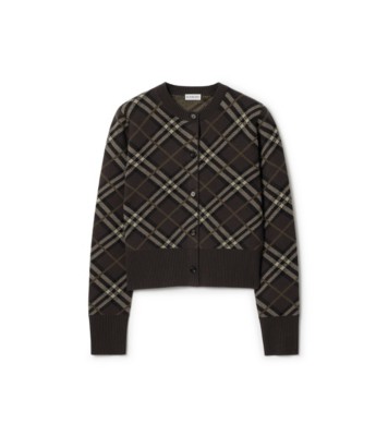 coruru 　BURBERRY LONDON ケーブルニット　カーディガ 美品BURBERRY LONDON カーディガン カシミヤ混 1 ケーブルニット