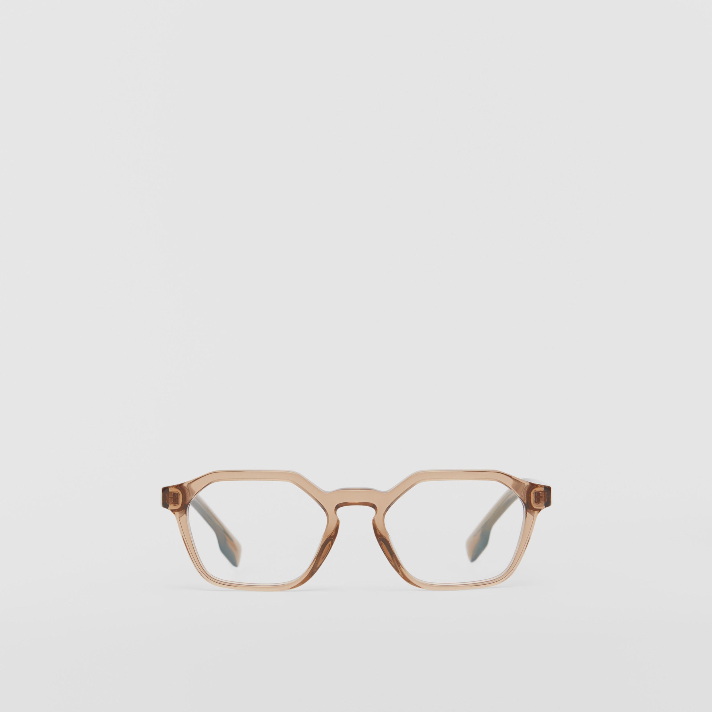 Geometric Optical Frames in Brown Women Burberry United States
