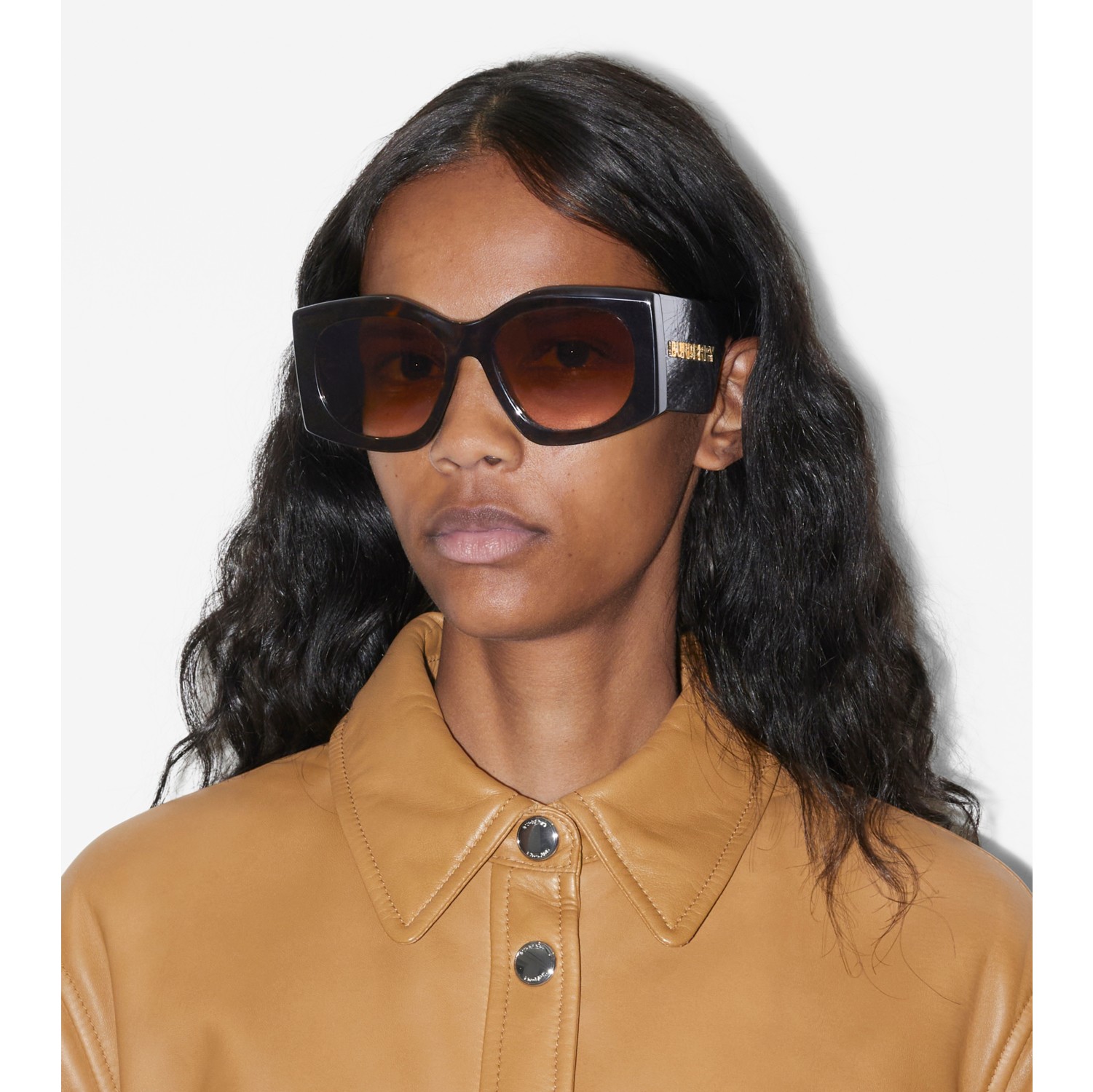 Geometric Frame Sunglasses