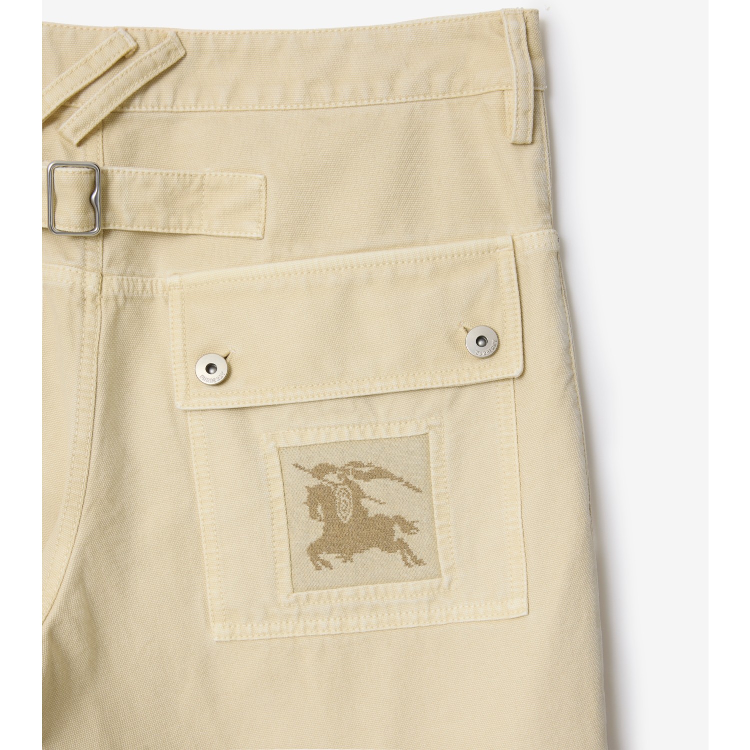 Cotton Canvas Workwear Trousers
