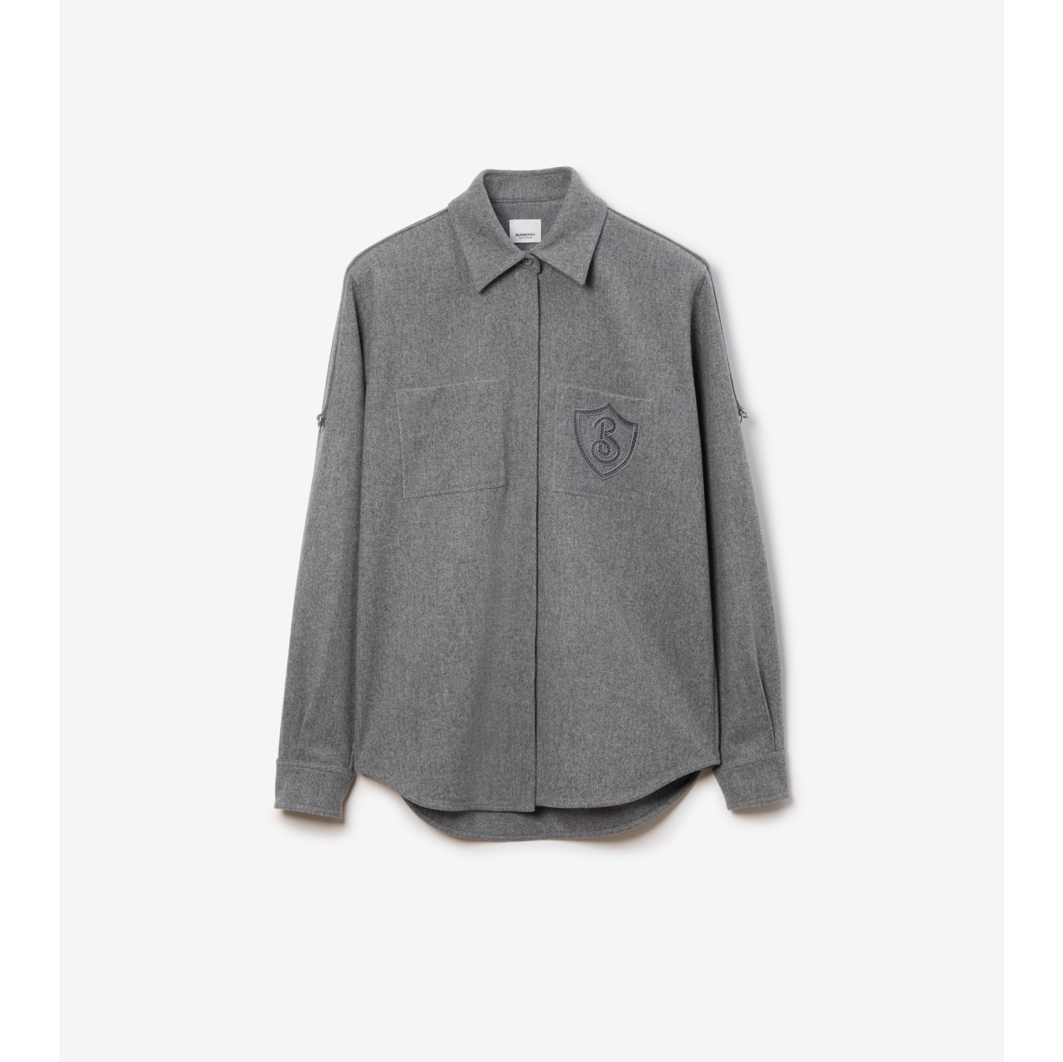 Burberry wool outlet shirt