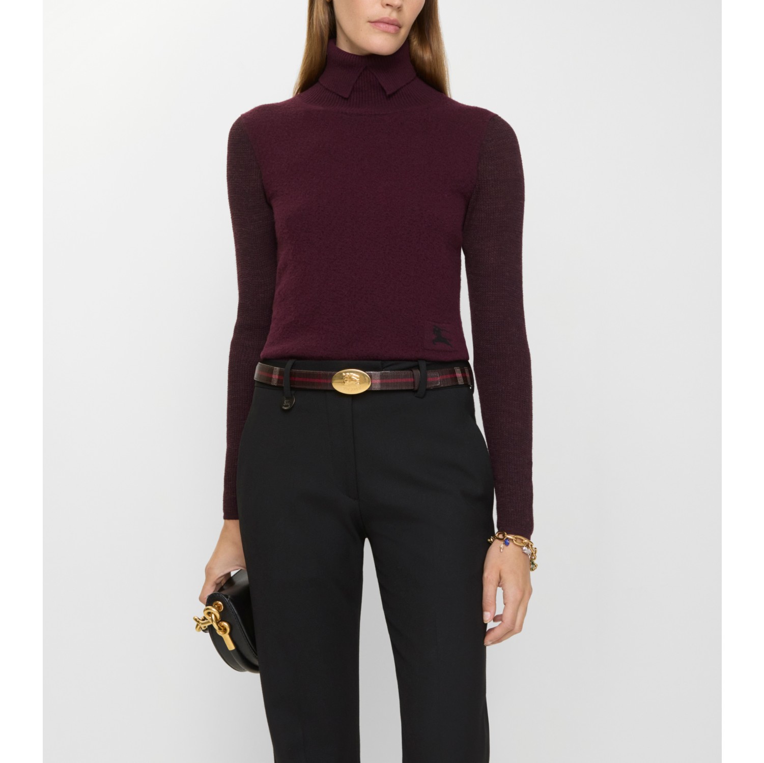 Reversible Check Knight Stamp Belt​