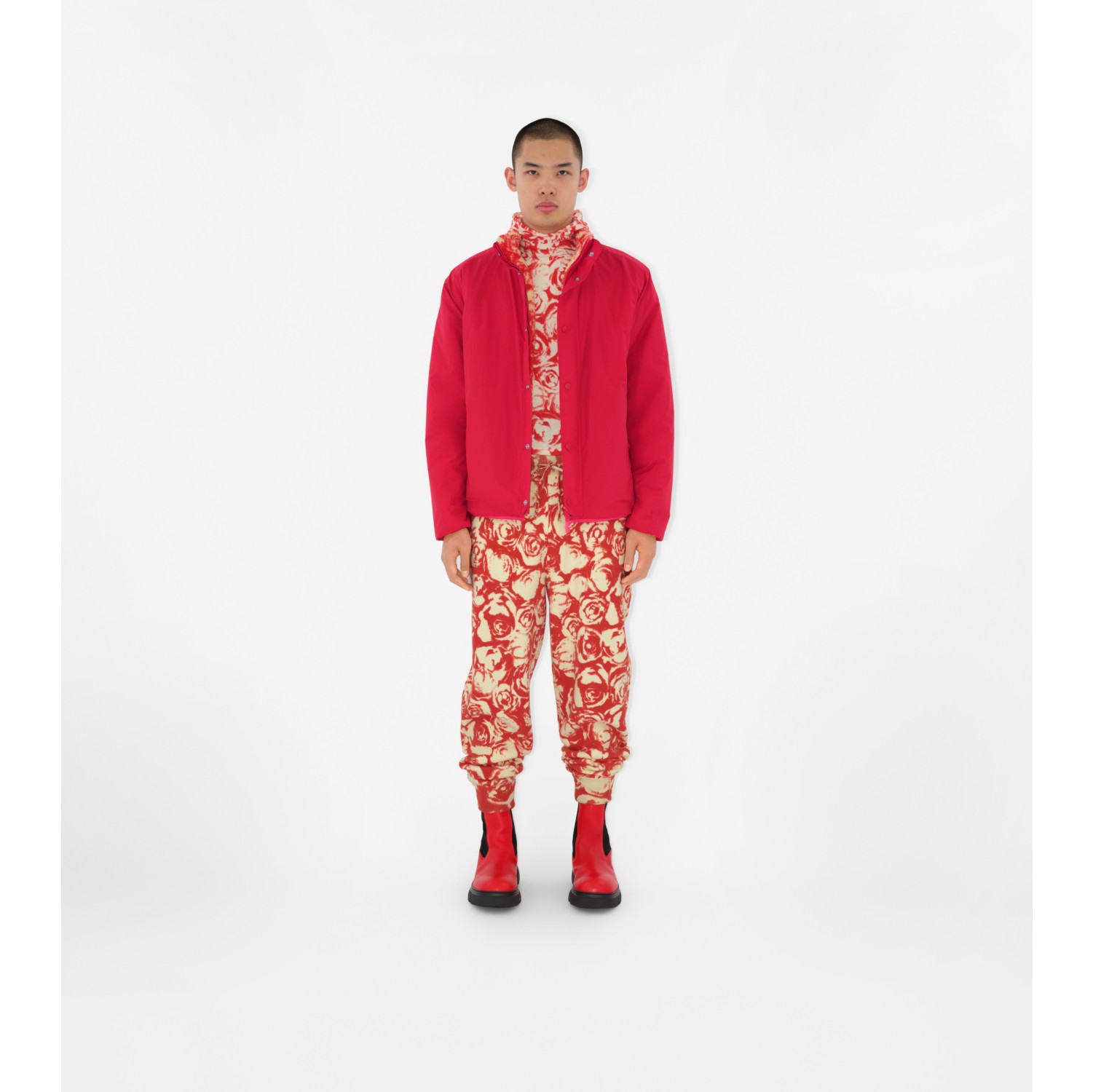 Burberry pants mens store red