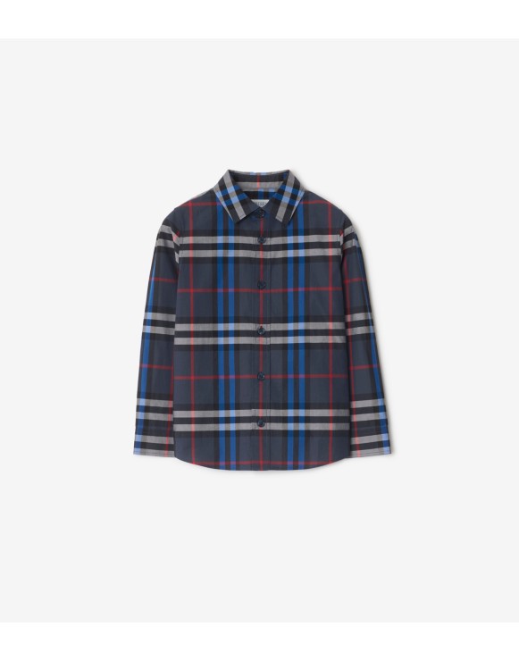 Check Cotton Shirt