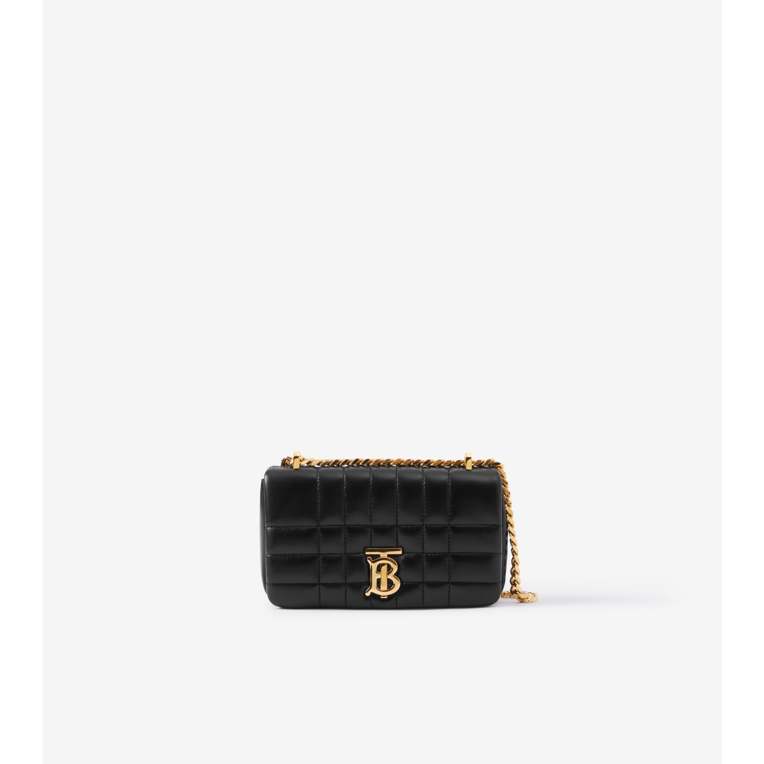 Quilted Leather Lola Card Case in Black/black - Women | Burberry® Official