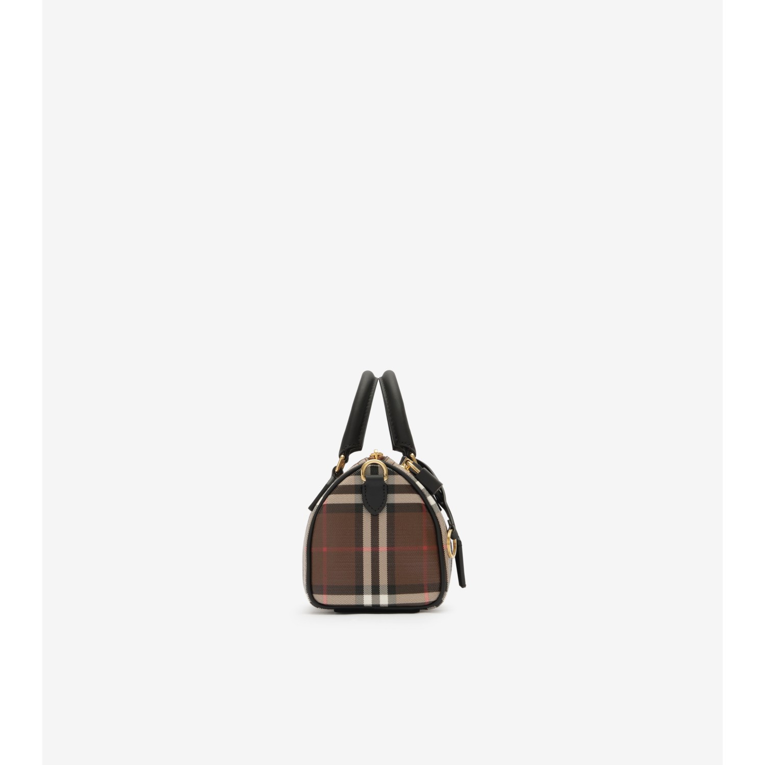 Mini Check Bowling Bag - thumbnail 4