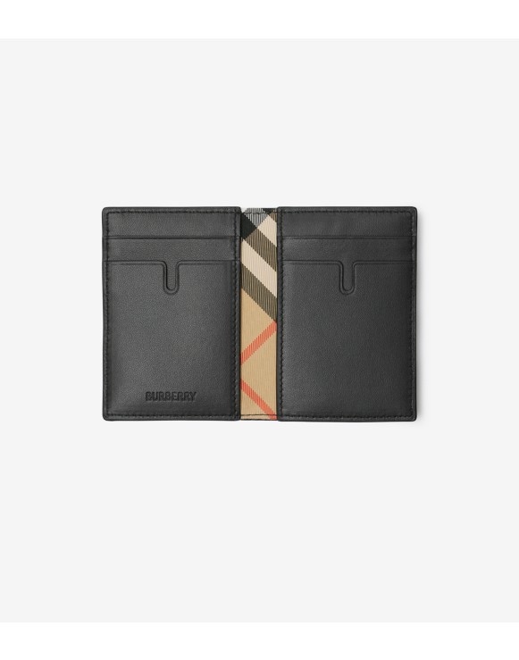 Burberry mens id wallet on sale