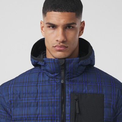 burberry hooded puffer coat