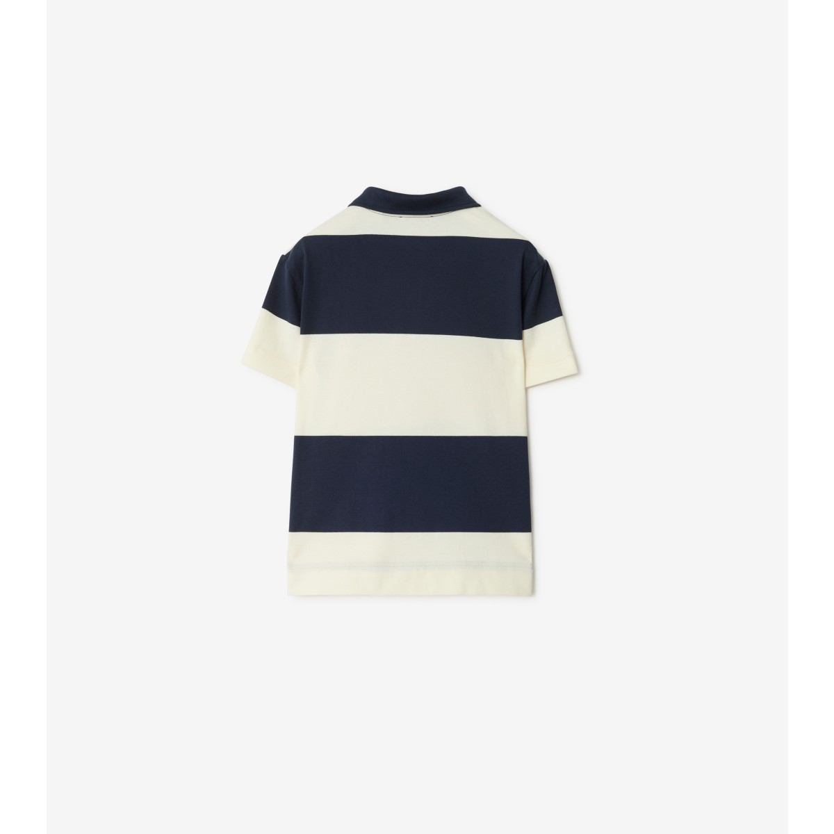  Check EKD Striped Cotton Polo Shirt