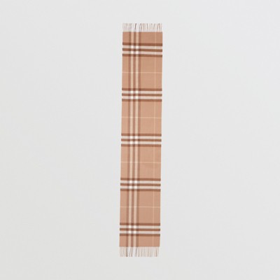 camel burberry scarf