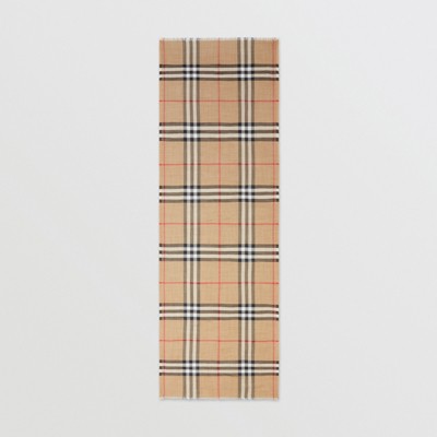 burberry scarf wool