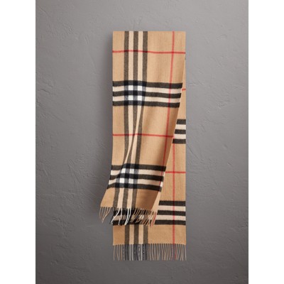 classic check scarf