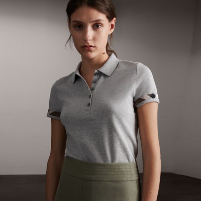 burberry t shirt womens grey