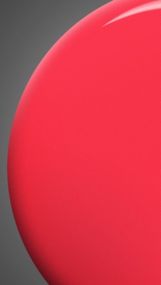 bright coral red 414 nail polish - image 2