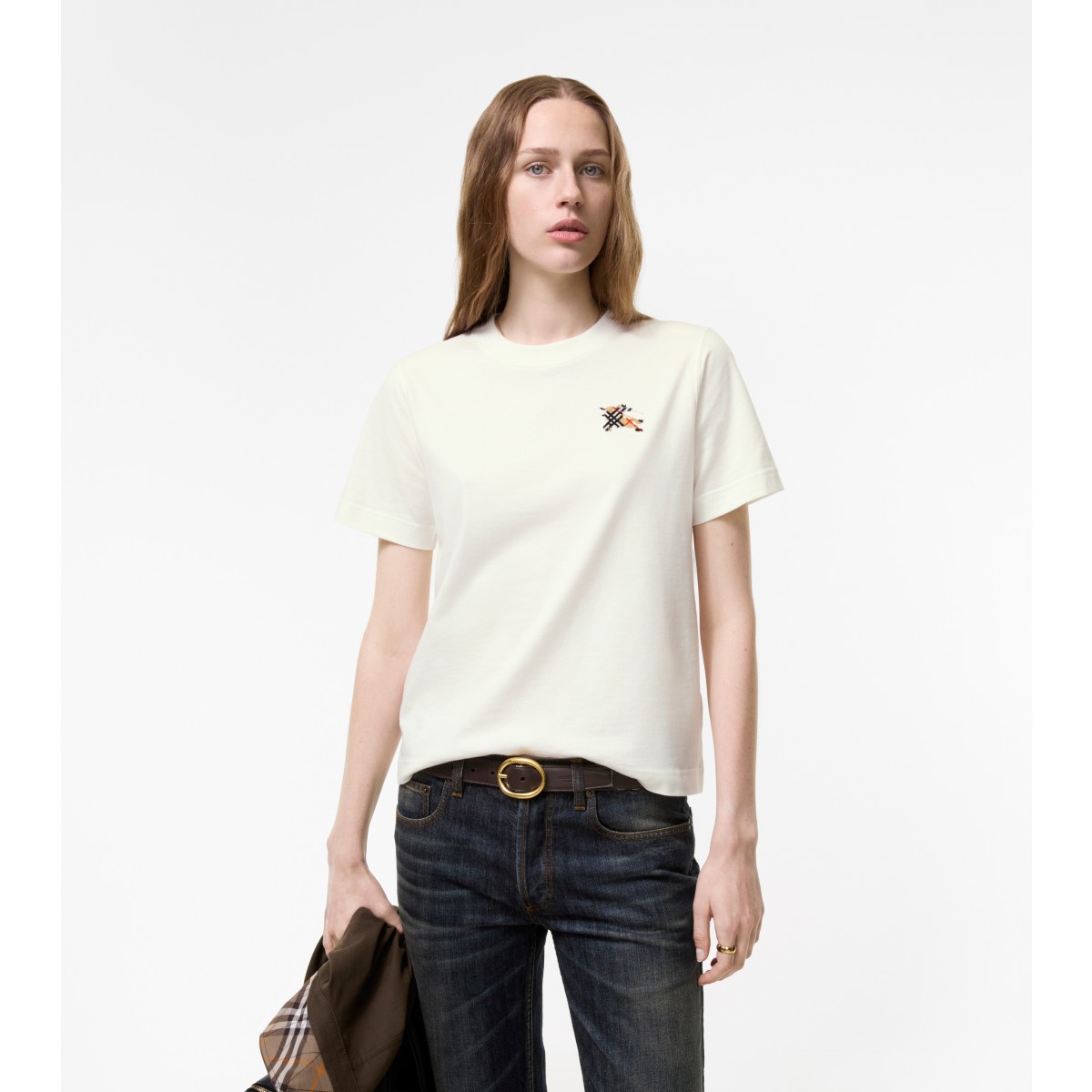  Check EKD Cotton T-shirt