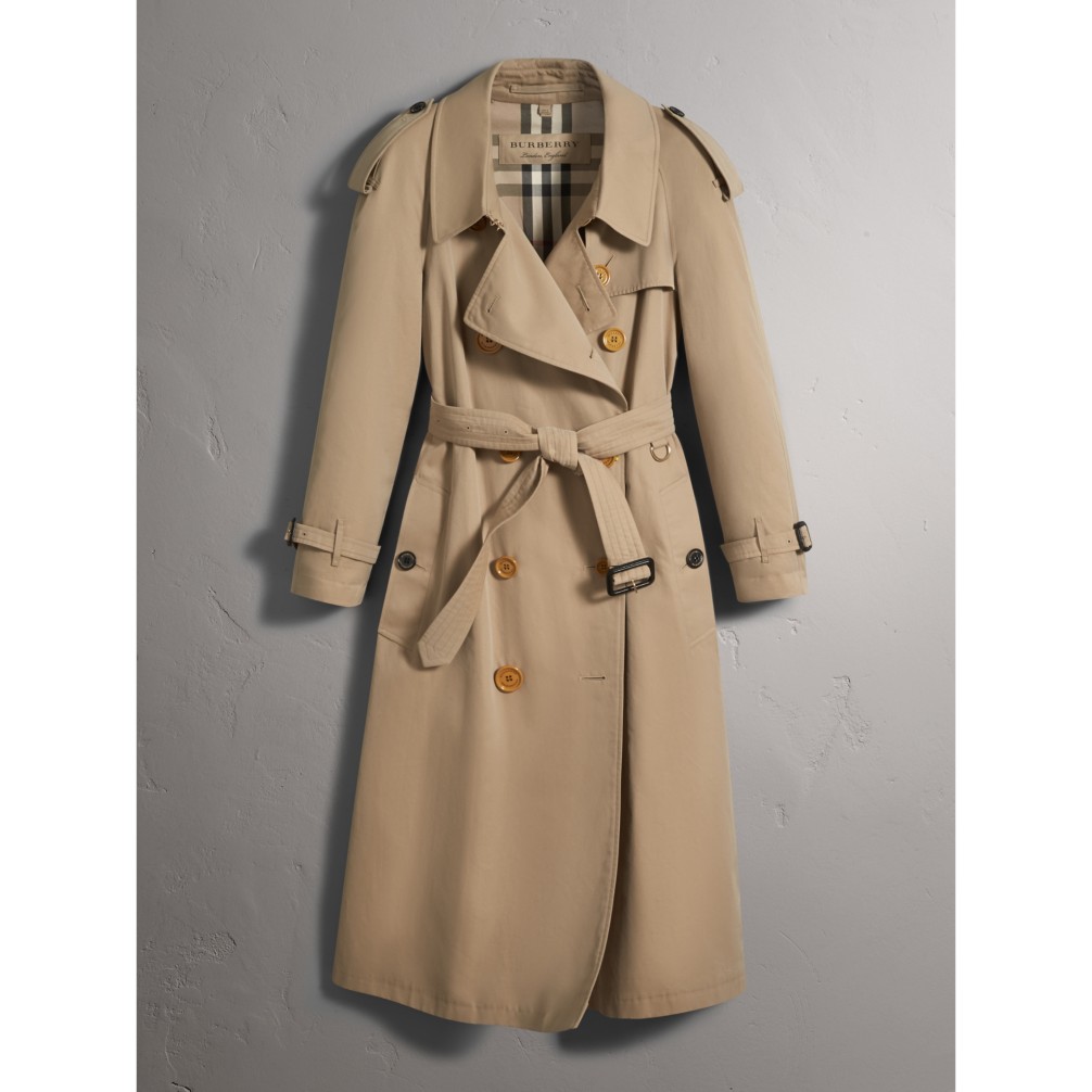 树脂纽扣棉质宽松款嘎巴甸 trench 风衣 产品图片21