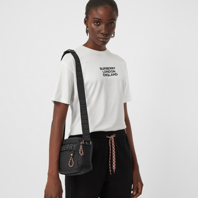 burberry logo crossbody bag