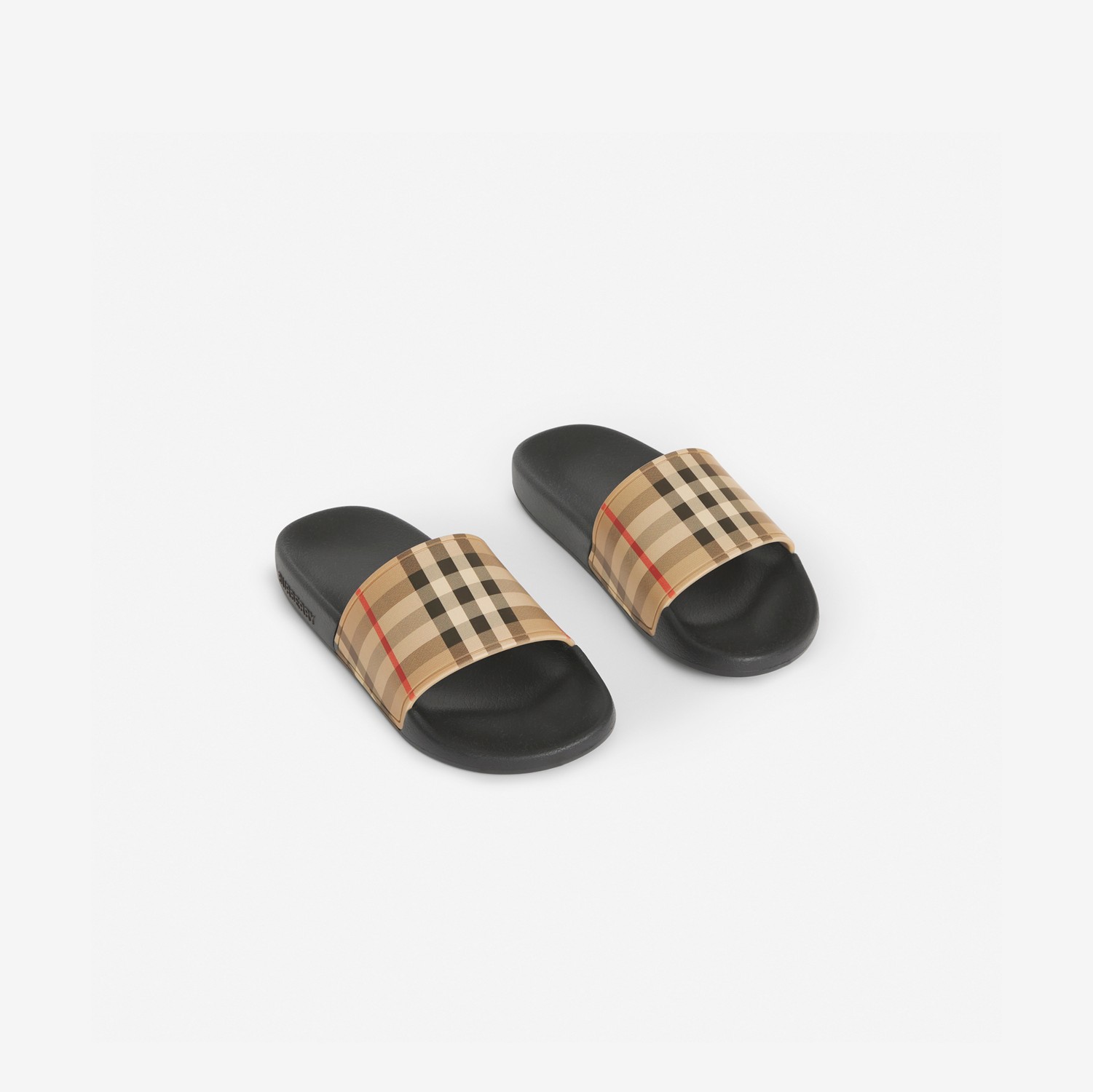 Vintage Check Slides in Archive Beige | Burberry® Official