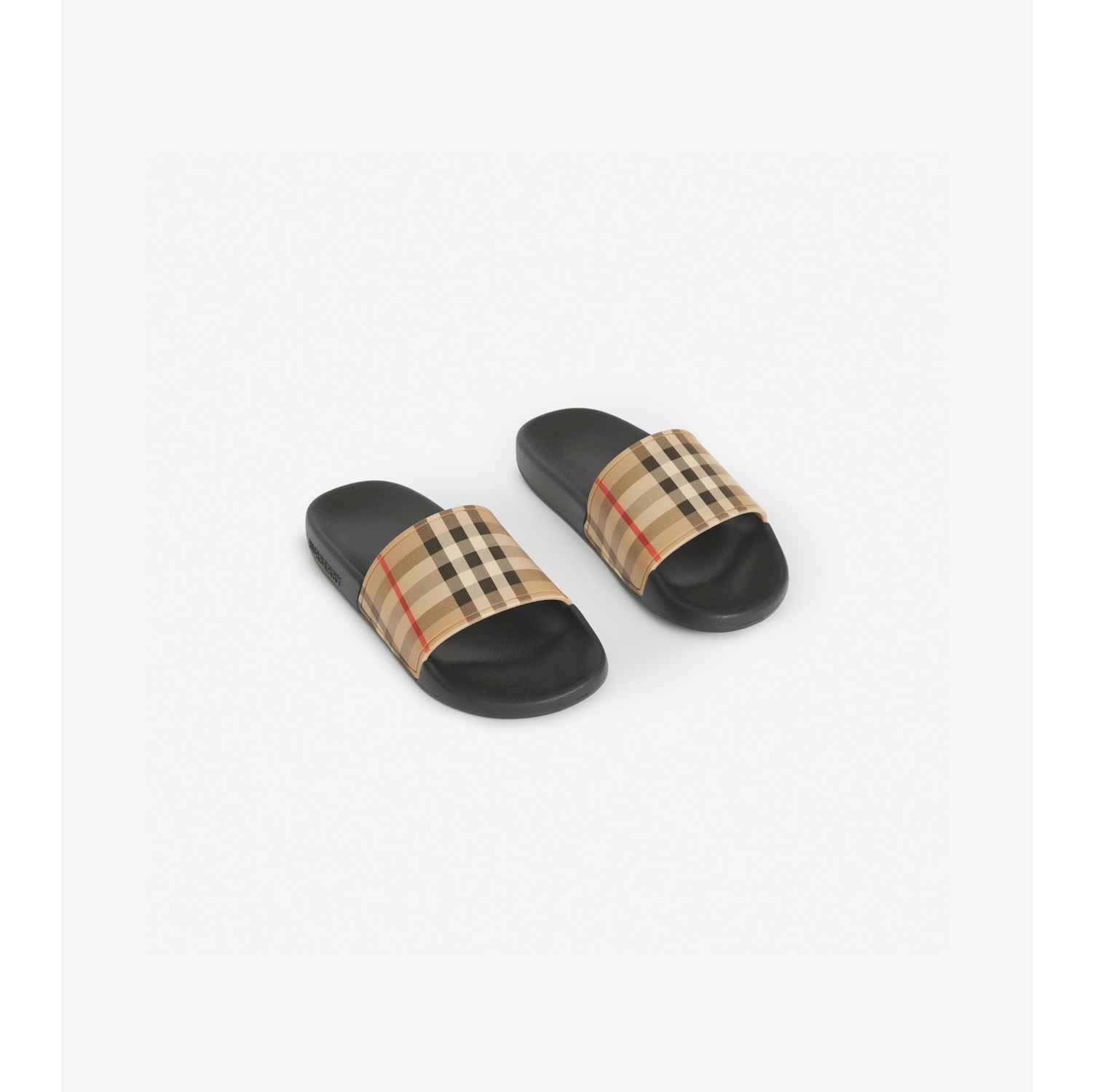 Burberry store slide sandals