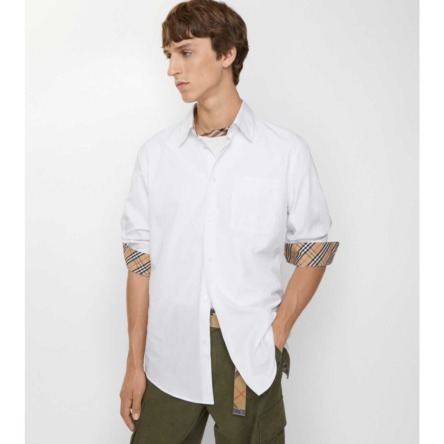 Regular Fit Cotton Poplin Shirt