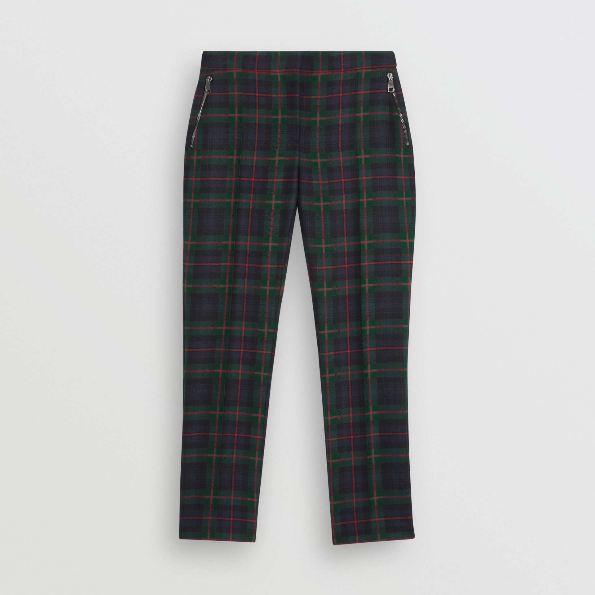 ladies wool blend trousers