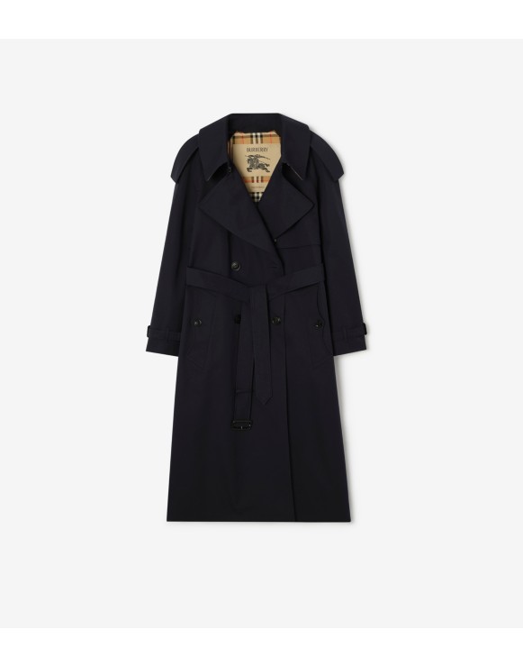 Long Gabardine Fitzrovia Trench Coat