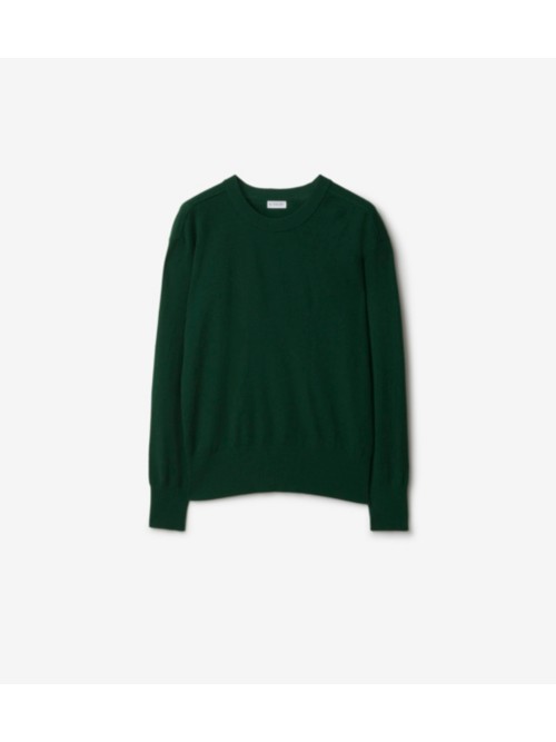 Shop Burberry Wool Sweater In Ivy