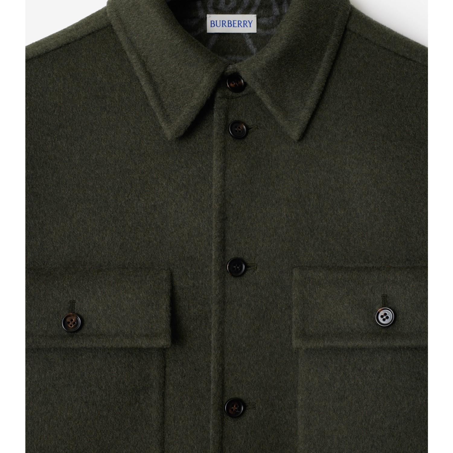 Wool Cashmere Overshirt