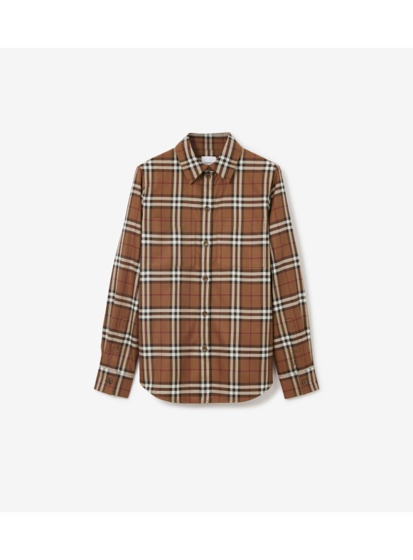 Womens burberry shop shirts on sale