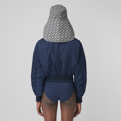 burberry blue bomber jacket