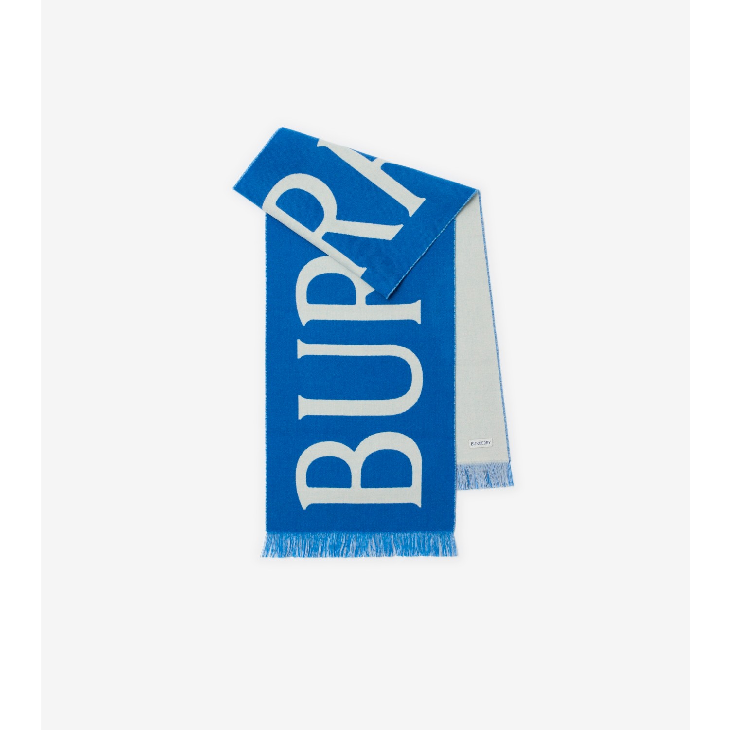 Logo Wool Scarf