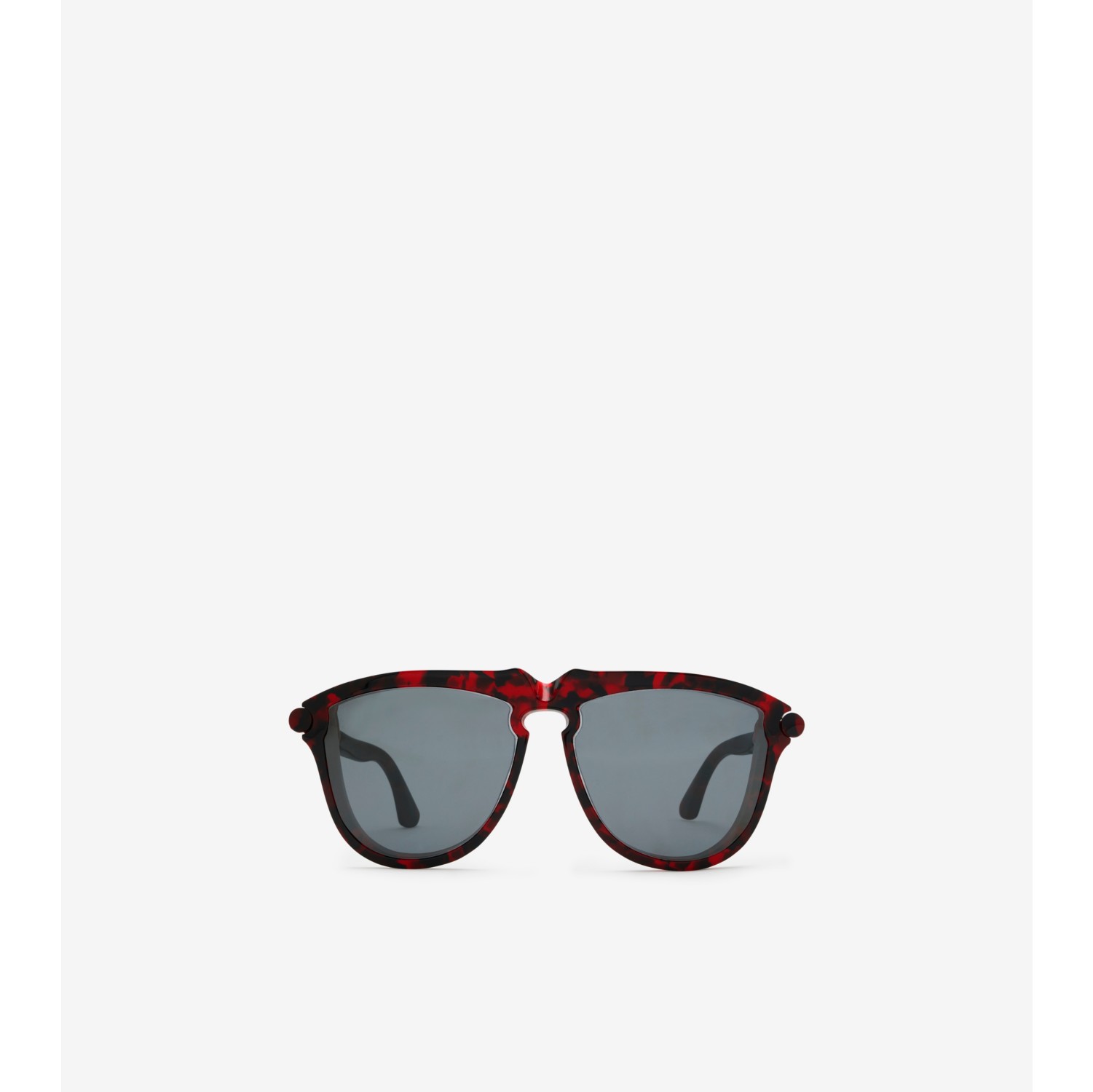 Red store burberry sunglasses