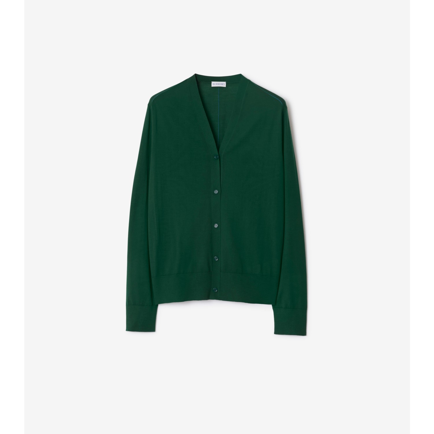 Burberry merino wool cardigan sale