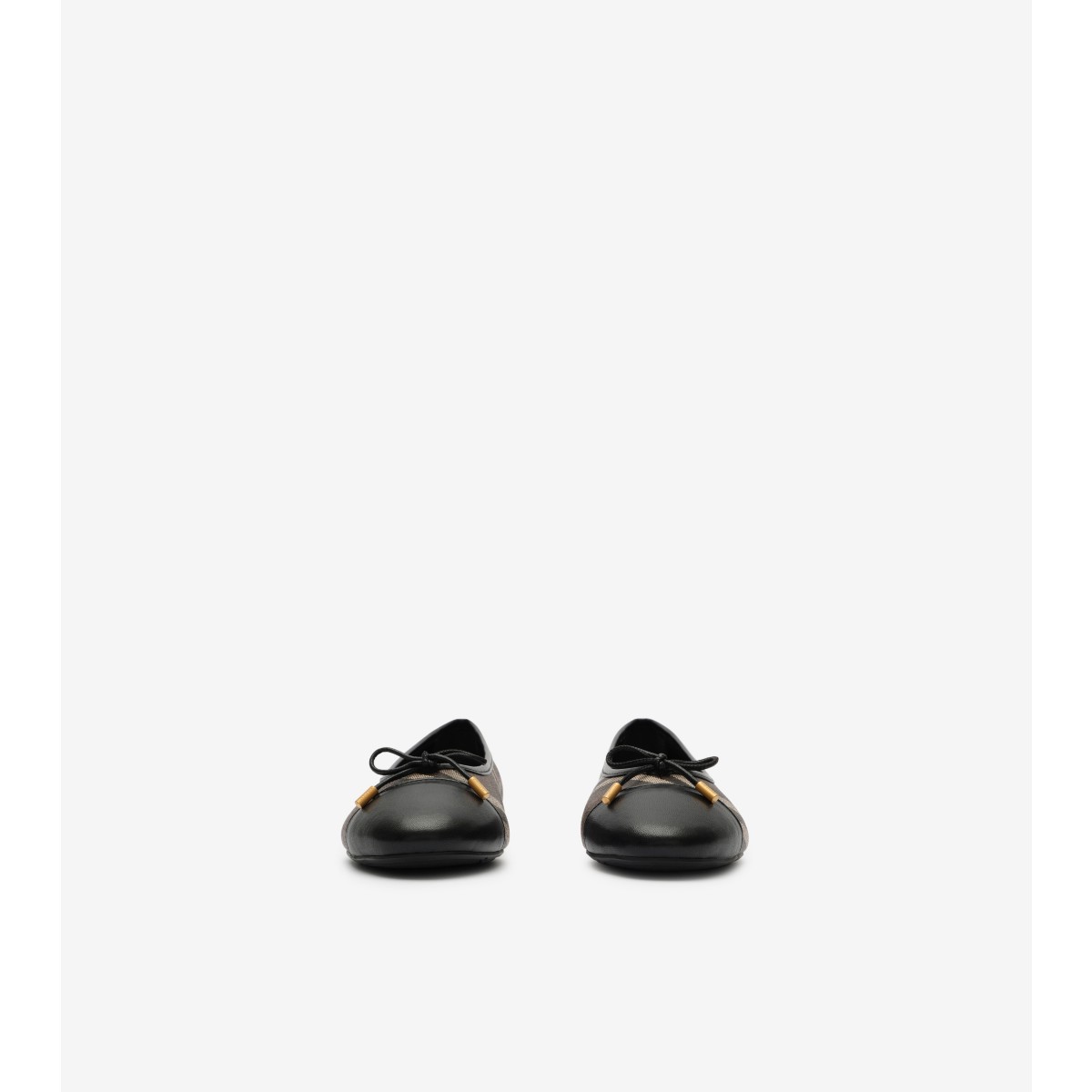  Check Canvas Highgate Ballerinas