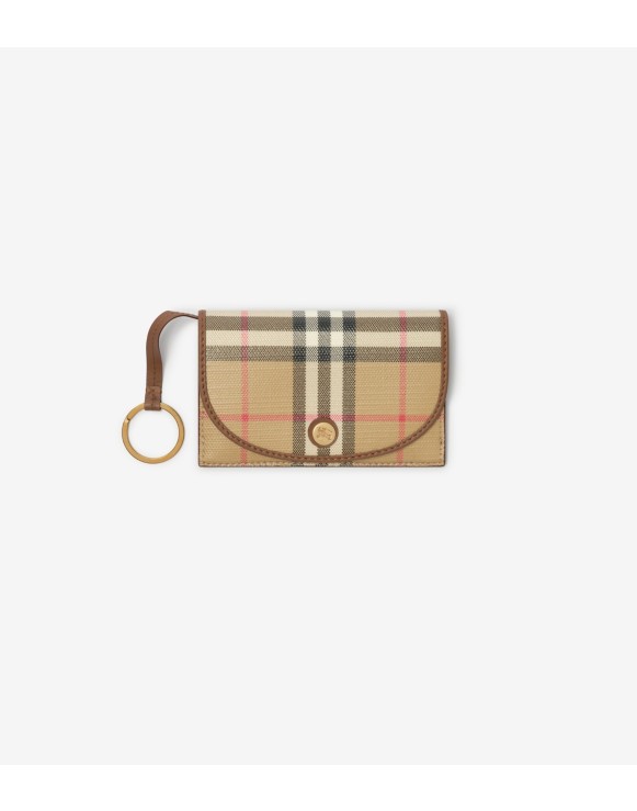Check Folding Card Case & Key Ring