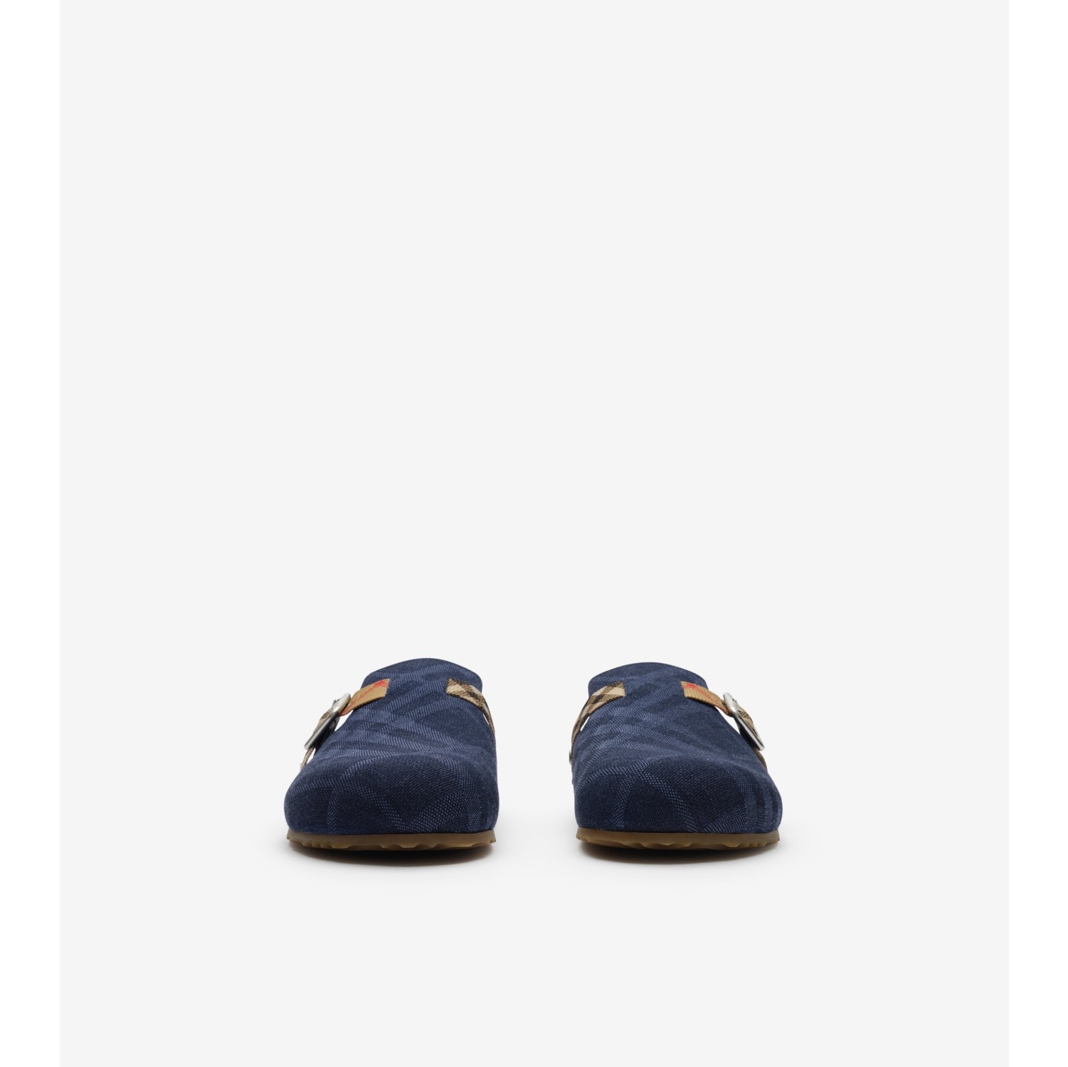 Check Denim Urchin Clogs