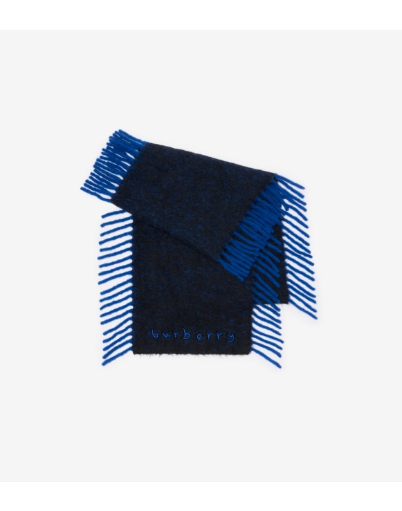 Alpaca Wool Blend Happy Scarf