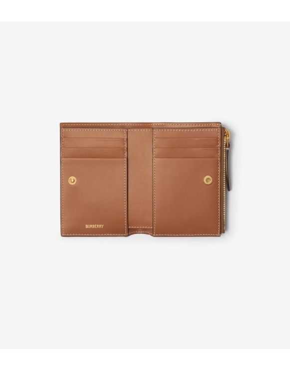 Small Check Bifold Wallet