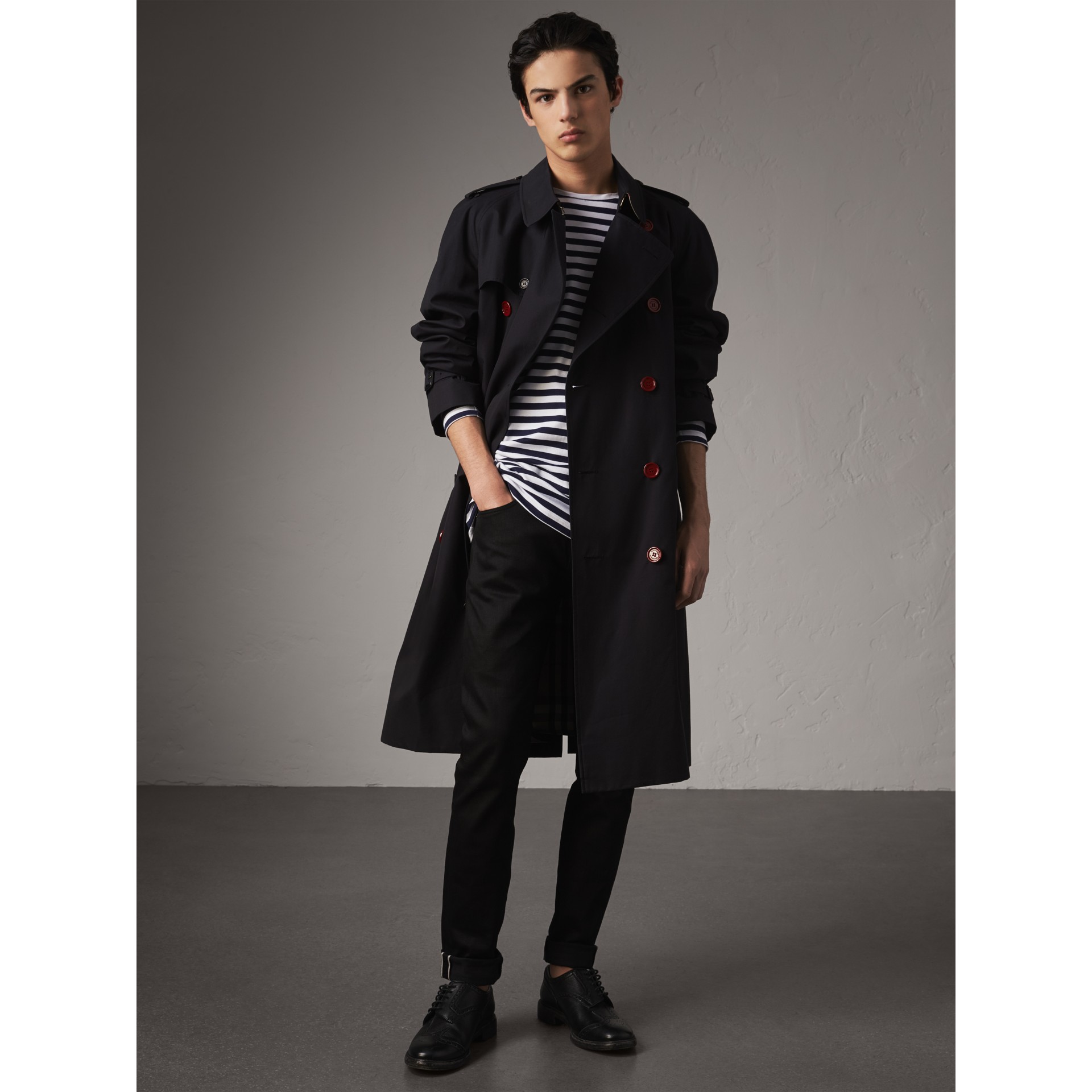 Mens Extra Long Trench Coat Han Coats