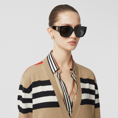 burberry merino wool cardigan