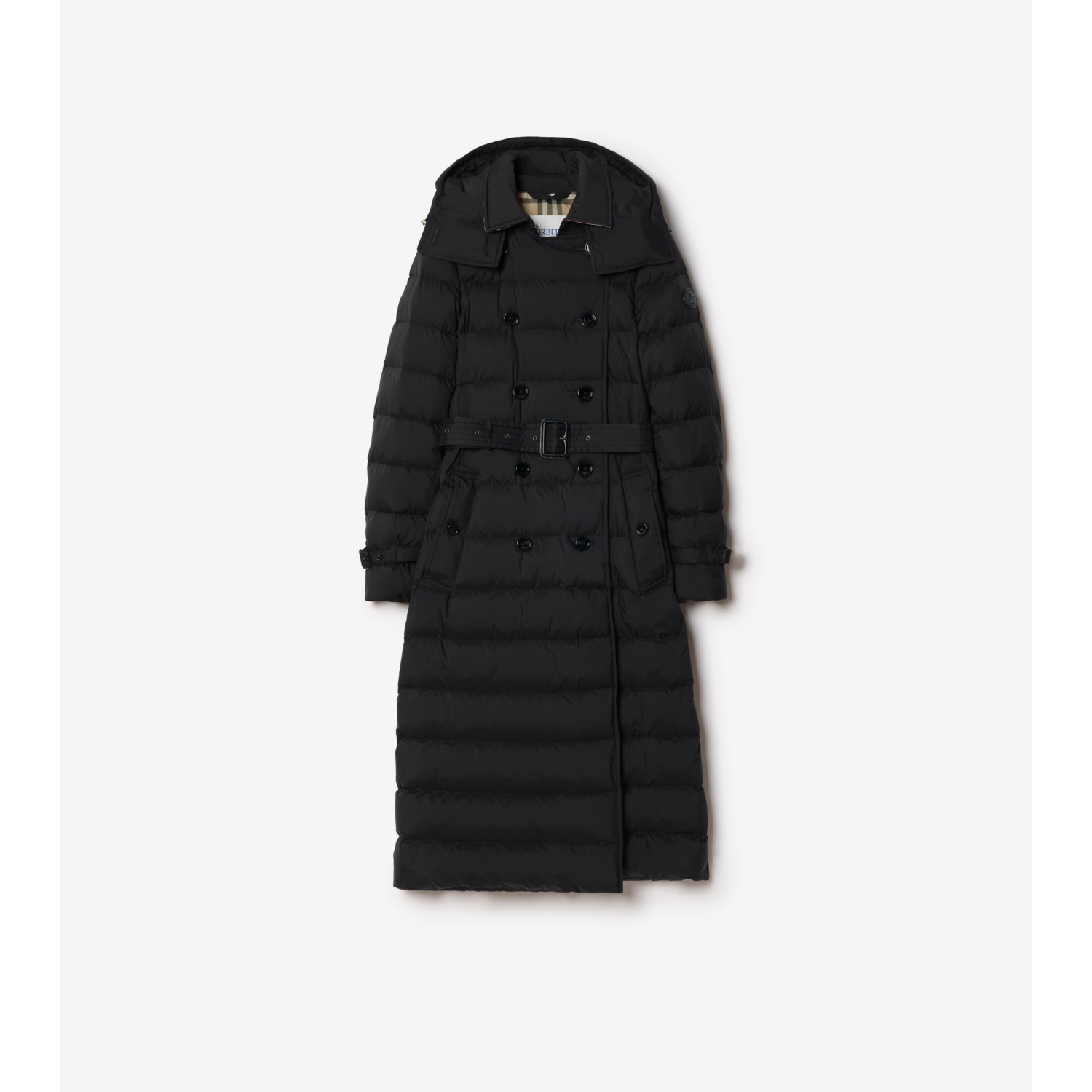 Long Nylon Audley Puffer Coat
